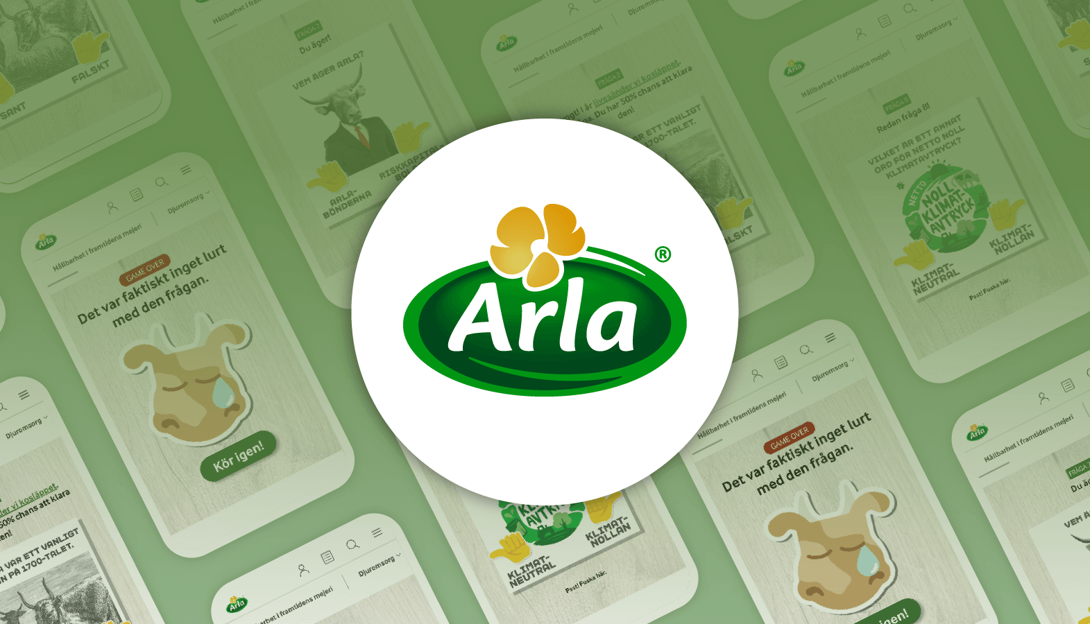 Arla Sweden Customer Story with Playable