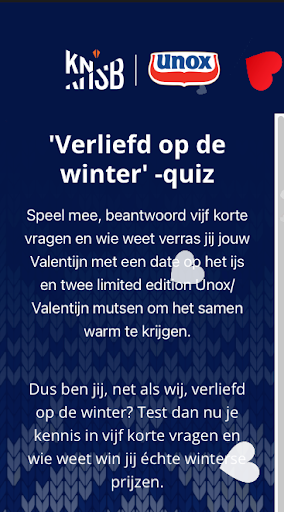 Unox & KNSB Valentine's Day marketing campaign, built by Techonomy