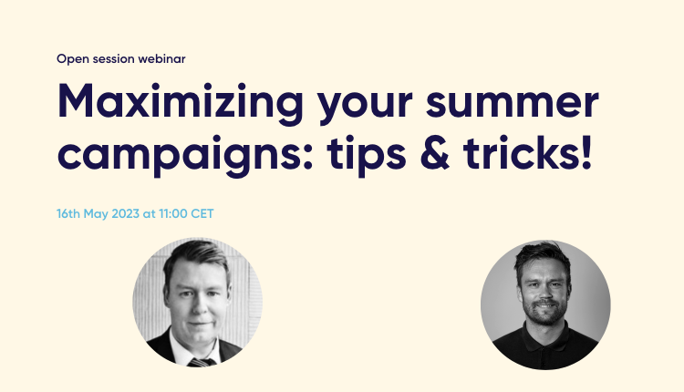 Summer campaigns open session webinar