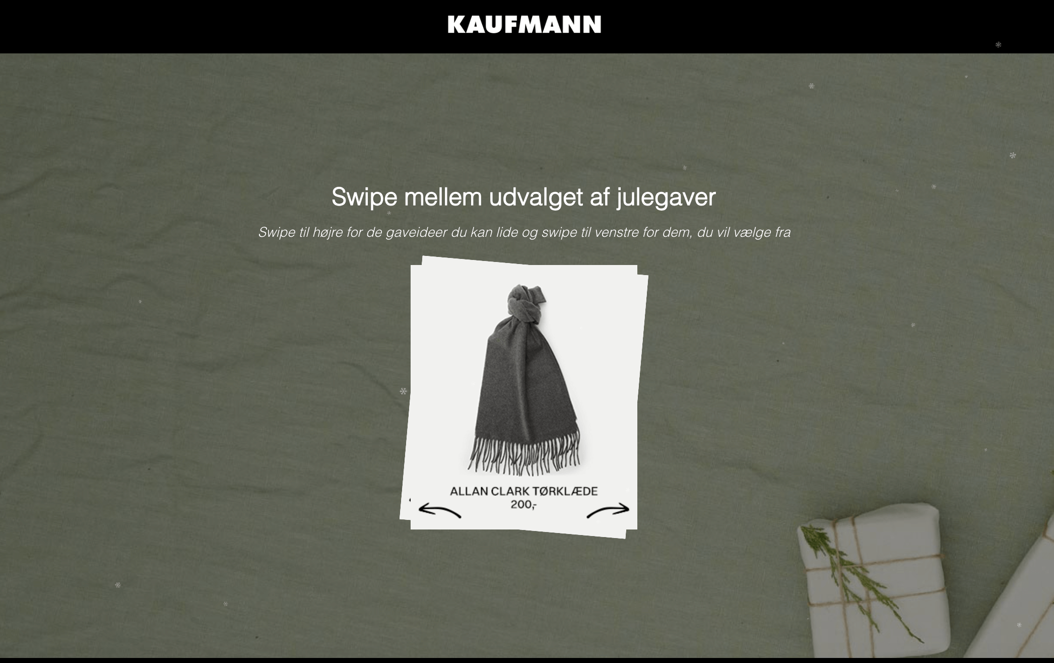 Kaufmann gift finder