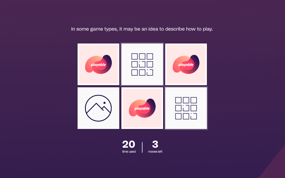 Memory game - Games library - Playable
