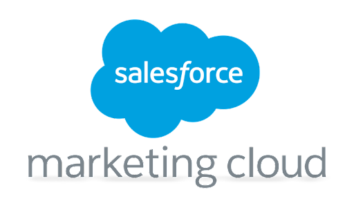 Salesforce marketing cloud logo.