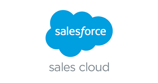Salesforce sales cloud logo.