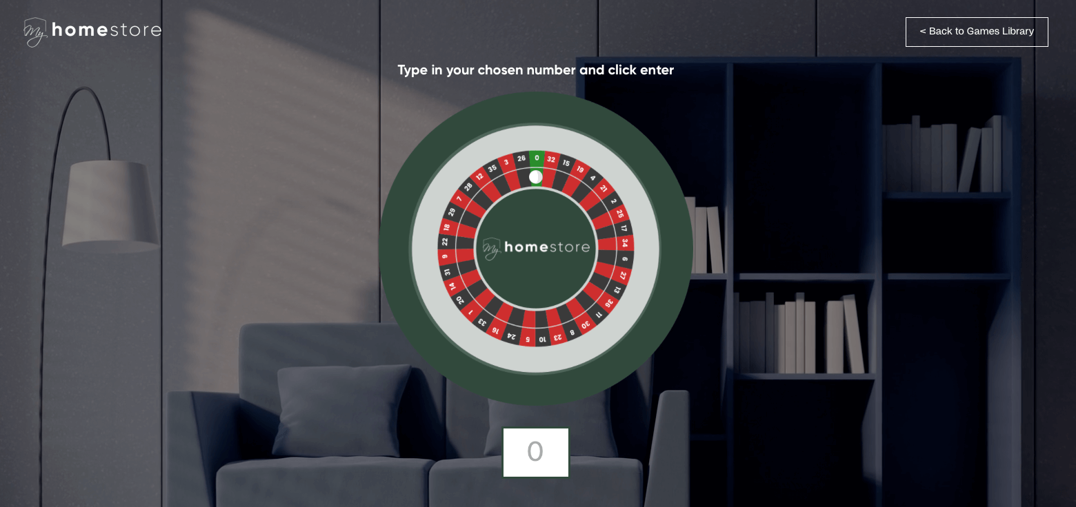 Example of a roulette game, made for the Games Library of Playable, the gamification platform for marketers