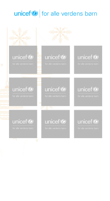 UNICEF example - Game page