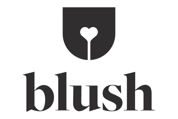 Blush logo black
