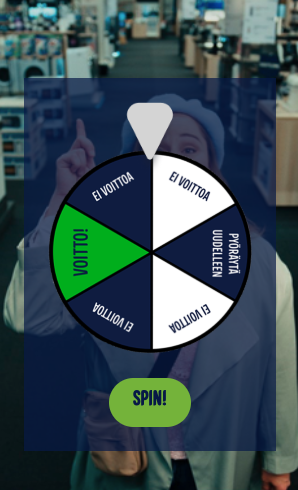 Wheel of fortune: gamification for electronic retailers