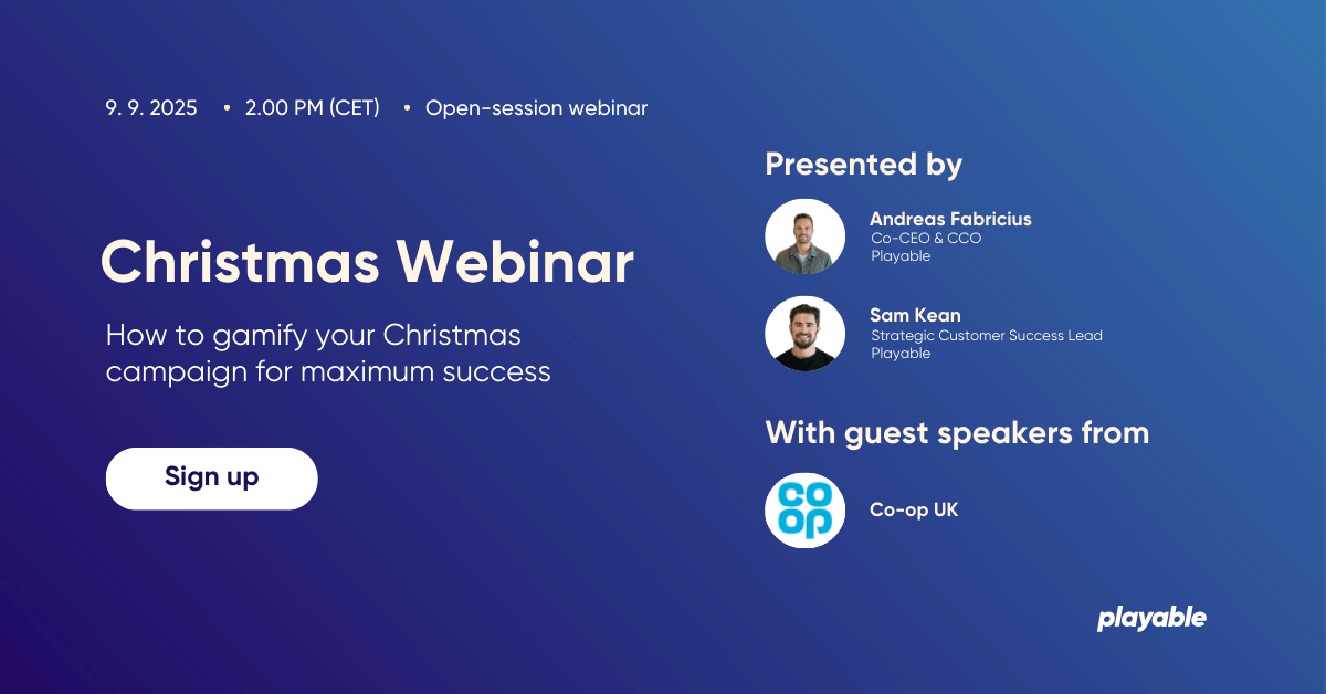 Christmas webinar 2025