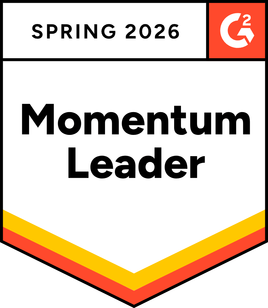 G2 Badge - Spring 2026 - Momentom Leader